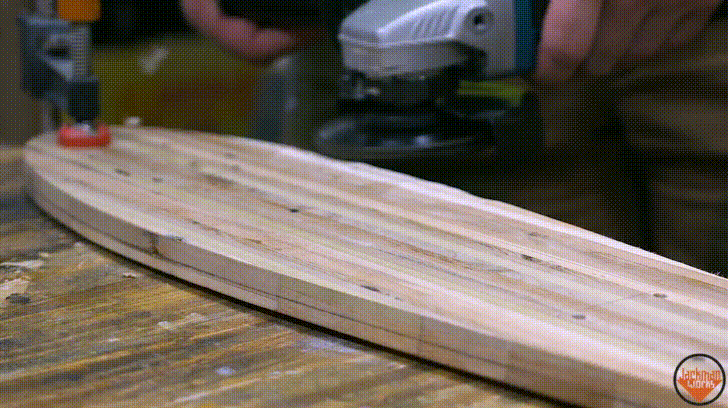 Reclaimed Pallet Wood Penny Board 35 GIF.gif