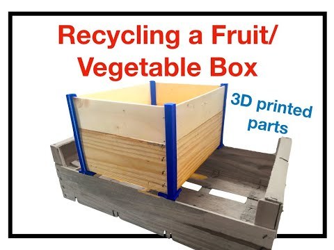 Recycling a Fruit/Vegetable box