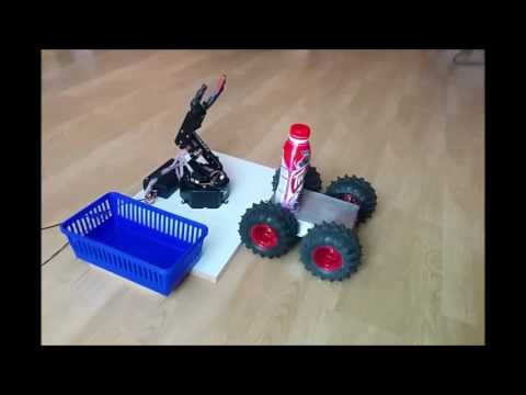 Remote Controlled Smart Robotic Arm