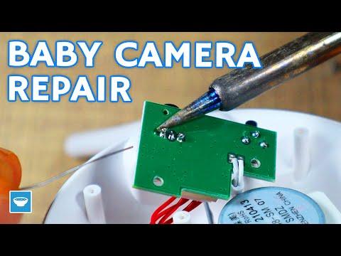 Repairing a Baby Monitor Camera with an intermittent disconnect issue