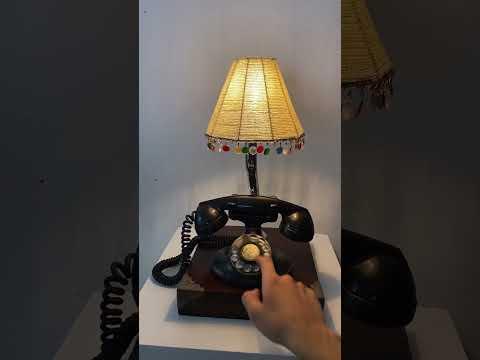 Repurposed Rotary Phone lamp