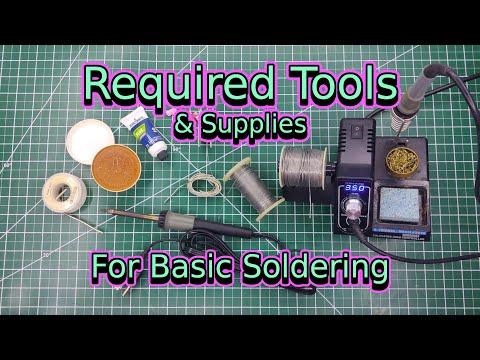 Required Tools and Supplies For Basic Soldering | Soldering Basics