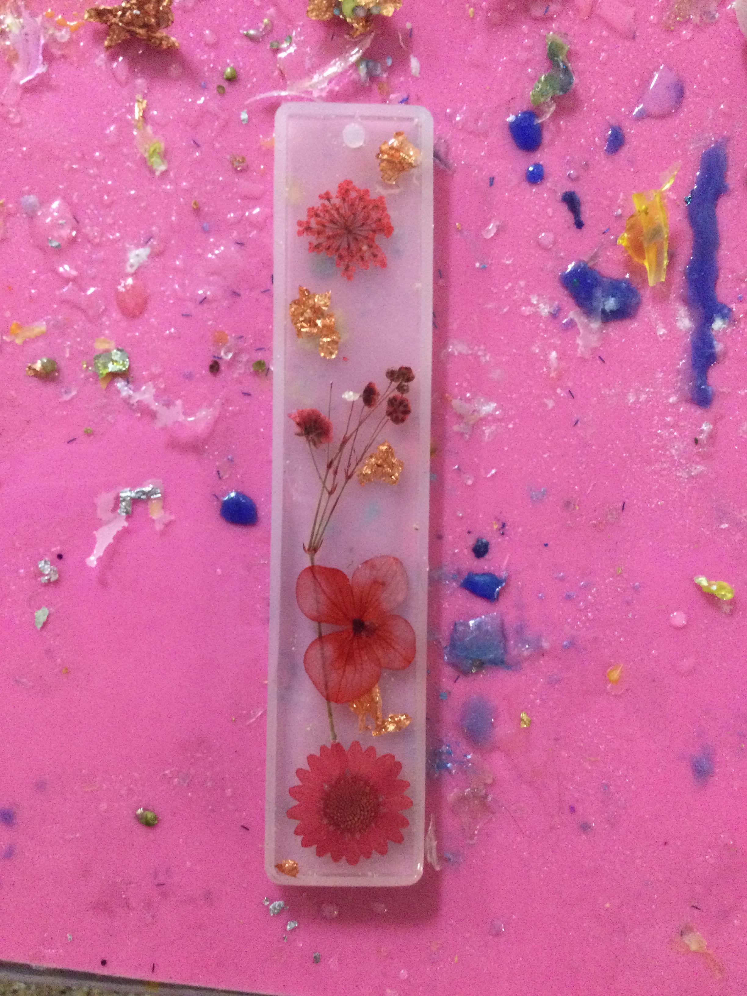 Resin Bookmark in Mold Photo.JPG