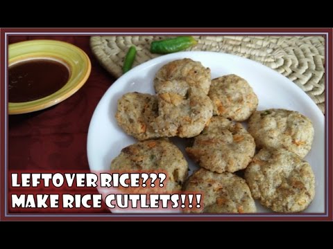 Rice Cutlets using Leftover Rice | Airfryer Recipes by Healthy Kadai