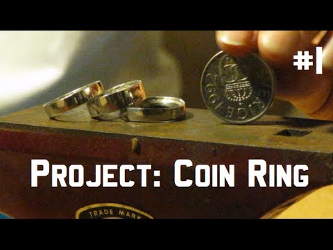 Ring Project #1: Coin Ring (With Flat Surface) || Tutorial - DIY