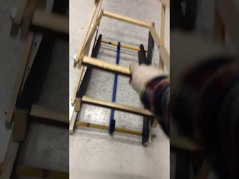 Rising Candelabra Prototype - Bungee-Powered Scissor Lift