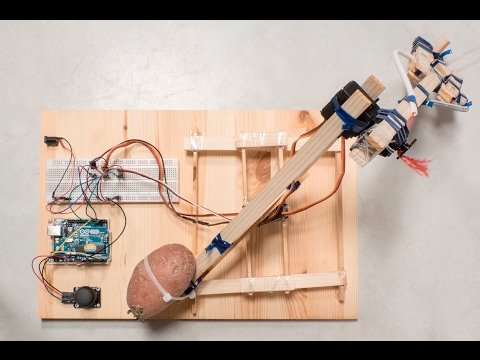 Robotic Arm from Recycled Materials