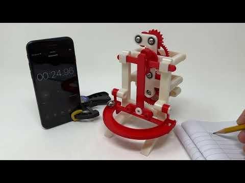 Rolling Ball Oscillator, Run Time Test.