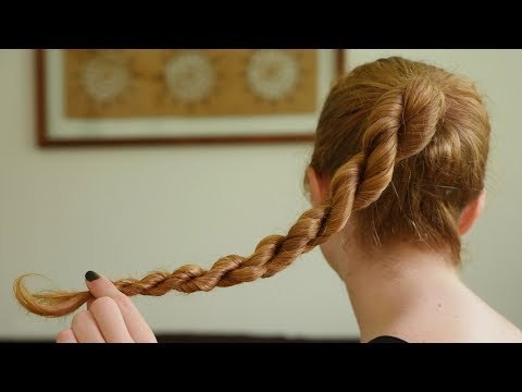 Rope Twist Hairstyle // Becky Stern