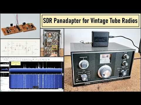 SDR Panadapter for Vintage Tube Radios &ndash; Step by Step Tutorial