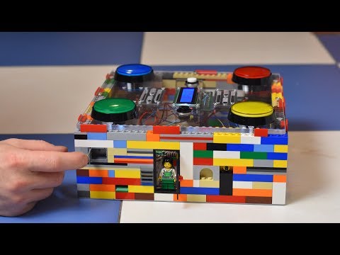 SHORT DEMO Arduino Arcade Lego Game