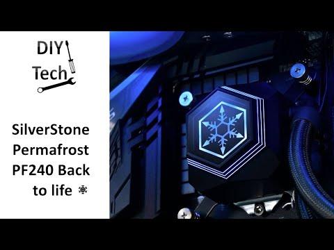 SILVERSTONE PERMAFROST PF240 ARGB AIO CPU LIQUID COOLER Repair | DIY Tech