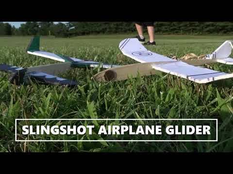 SLINGSHOT AIRPLANE GLIDER by imakergg