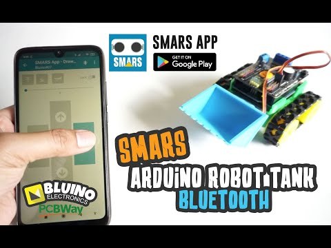 SMARS Robot Arduino Car Tank Bluetooth - PCBWAY