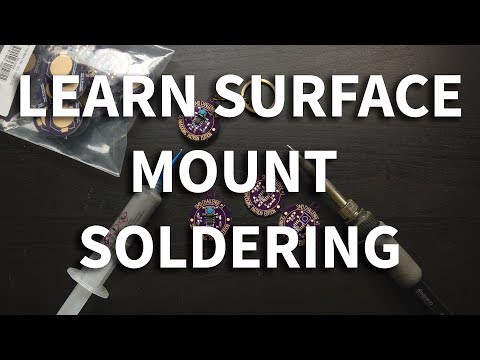 SMD Challenge #1 - Learn to Surface Mount Solder