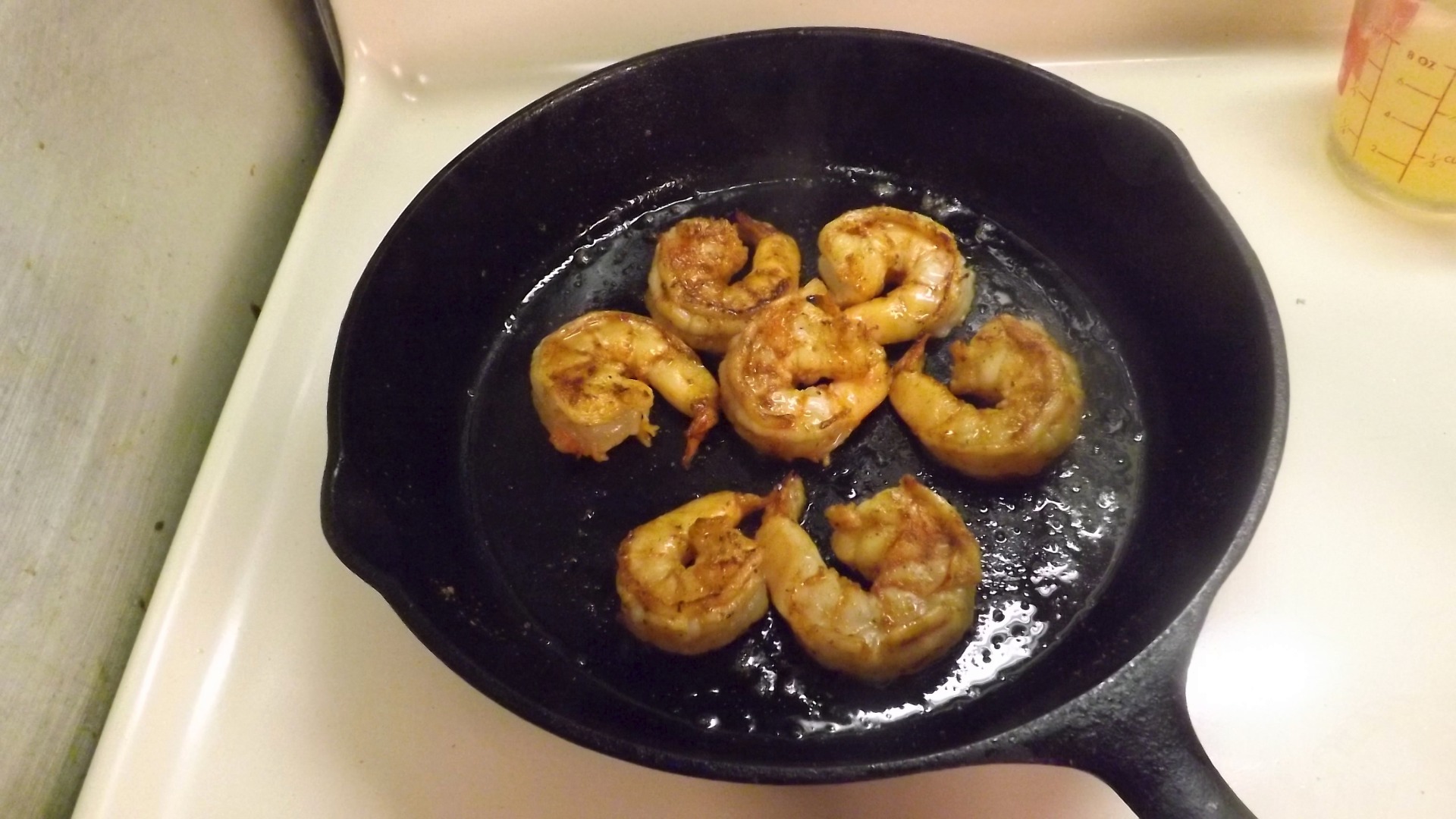 SMOKED SAUSAGE &amp; SHRIMP IN MUSTARD SAUCE 012.JPG