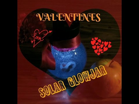 SOLAR GLOW JAR (valentines day)