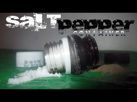 Salt And Pepper Spice Container DIY