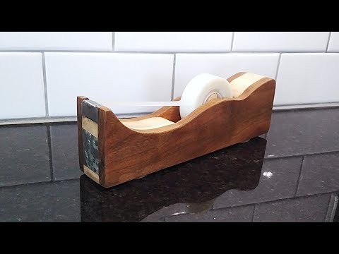 Scrap Wood Tape Dispenser - AKA the Fail Dispenser