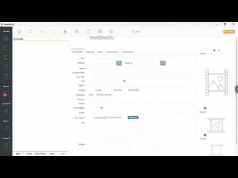 Scrape NFO Metadata and Artwork with MediaElch