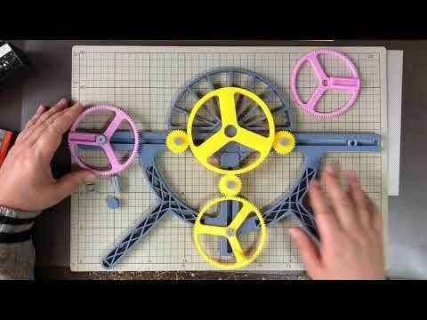Second Order Roulette Drawing Machine - Assembly Guide