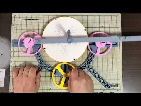 Second Order Roulette Drawing Machine - Changing the initial phase of the planetary gear