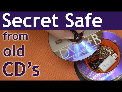 Secret Safe from old CD's