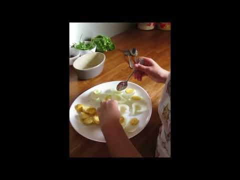 Separating the Cooked Eggs