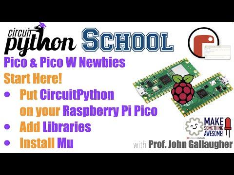 Set up a Raspberry Pi Pico W or Pico to use CircuitPython