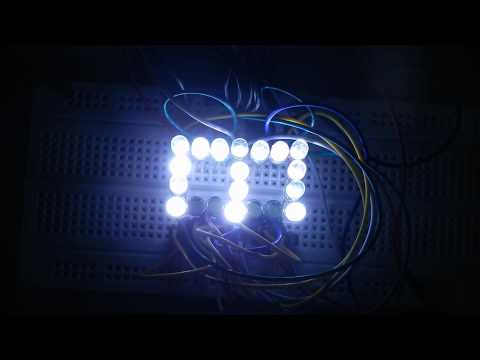 Seven Segment Display Using LEDs &amp;amp; Arduino Uno