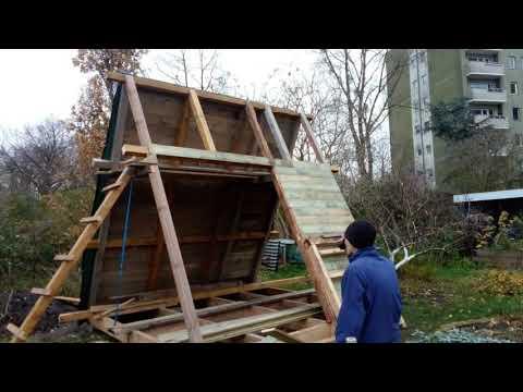 Shed 12 - roof cladding part 3