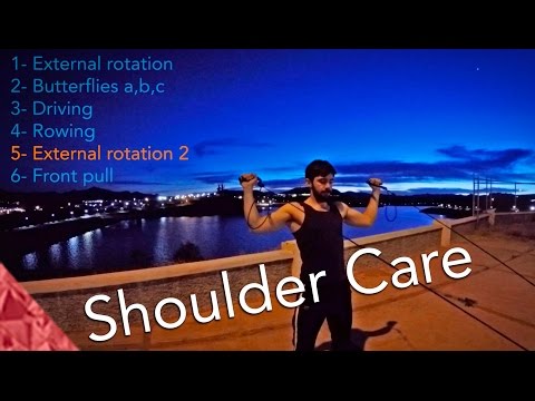 Shoulder care part 1. Swimmer's shoulder