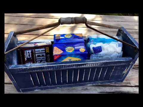 Shutter Up cycling tote with hand tools