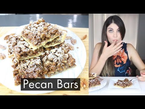 Simple and Easy Dessert | Pecan Bars