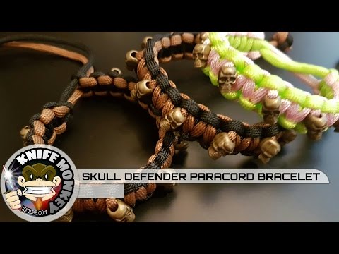 Skull Defender Paracord Bracelet Tutorial