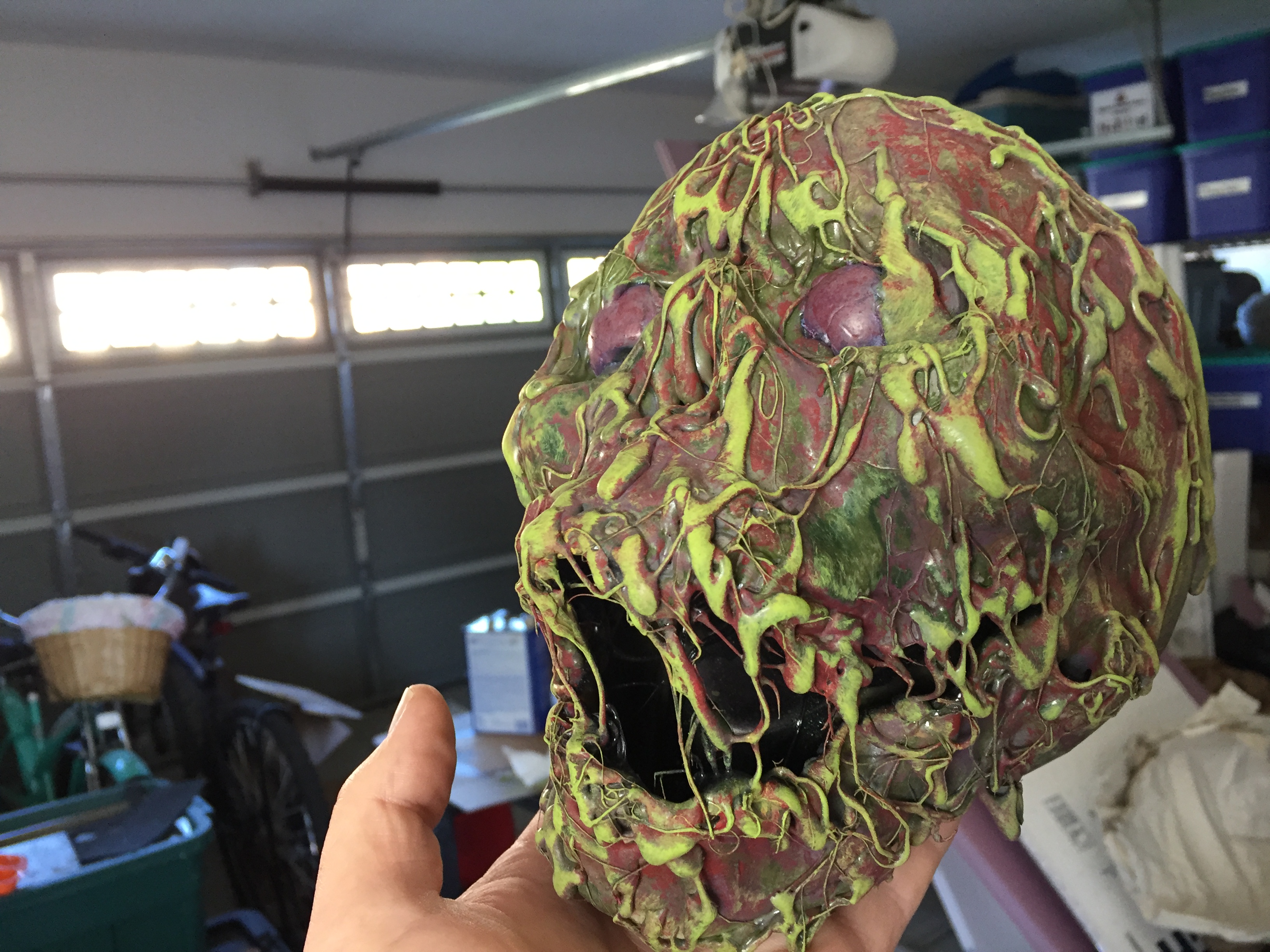 Skull with Glue and Paint 2.JPG