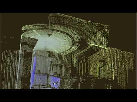 Slamtec RPLIDAR A1 3D Room Scans.