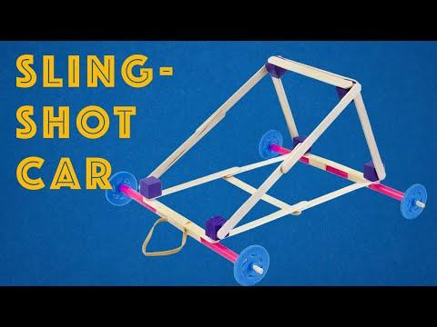 Slingshot Car - Easy and Fun DIY STEM Project for Kids