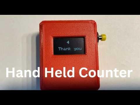 Small Hand Held Gratitude Counter