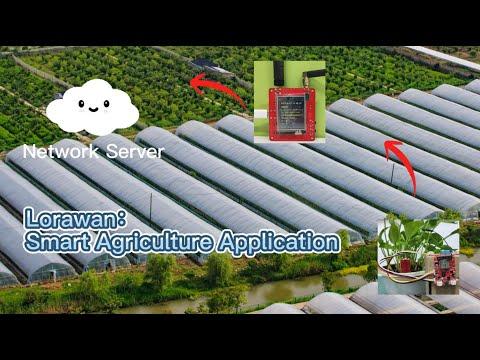 Smart Agriculture Powered by IOT LoRaWAN #ESP32 || Elecrow DIY