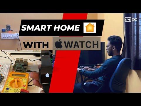 Smart Home with Apple Watch | Raspberry pi | Apple home | Iot