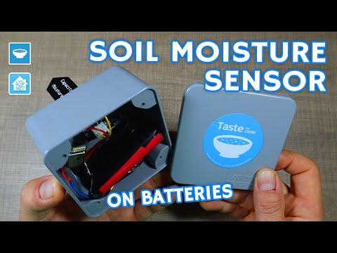 Soil Moisture Sensor on batteries with ESP07 running ESPHome - Start to Finish