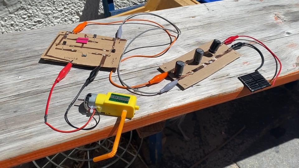 Solar Engine Circuit Boards Test 1