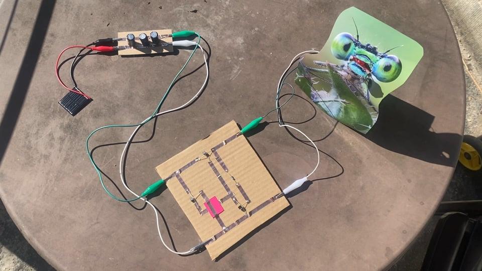 Solar Engine Circuit Grasshopper Bot