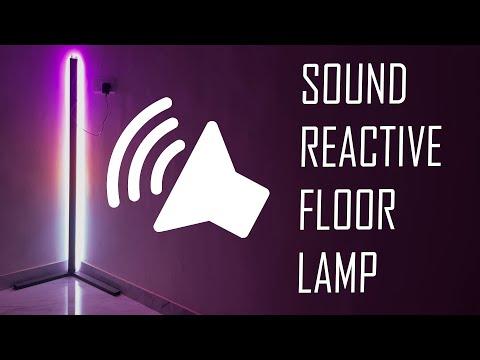 Sound Reactive Floor Lamp || WLED || MAX9814 || ESP8266