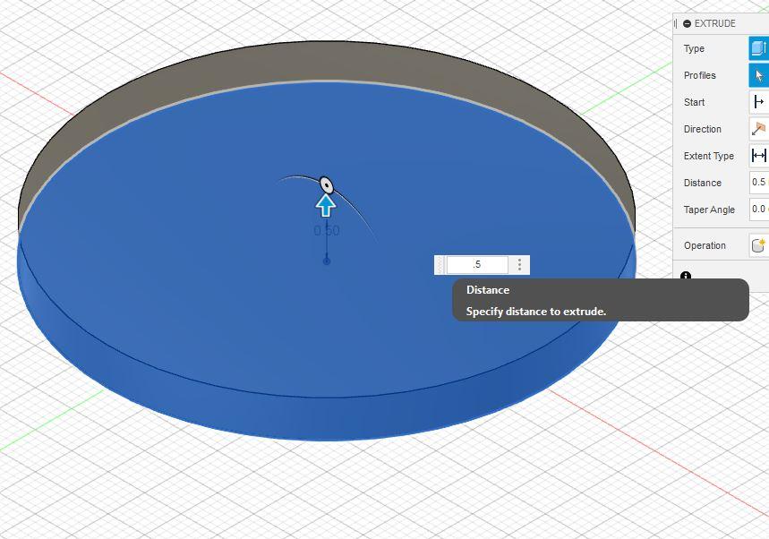 Specify Distance to extrude.JPG