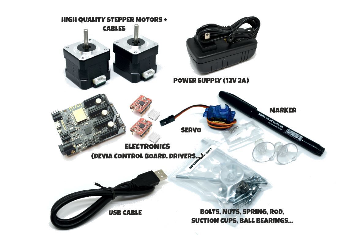 Sphere-o-bot KIT Elements photo.jpg