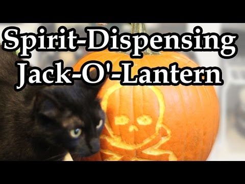 Spirit Dispensing Jack-O'-Lantern