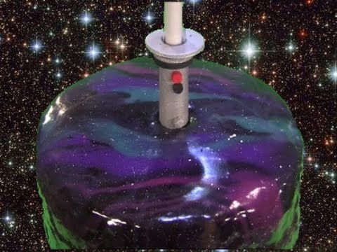 Star Wars LED Lightsaber Galaxy Mirror Cake