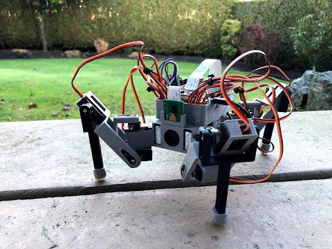 Step by Step Assembly of the 3D Printed Raspberry Pi Spider Robot